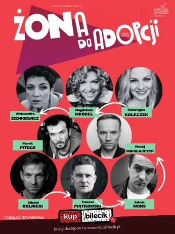Człuchów Wydarzenie Spektakl Żona do adopcji - spektakl komediowy